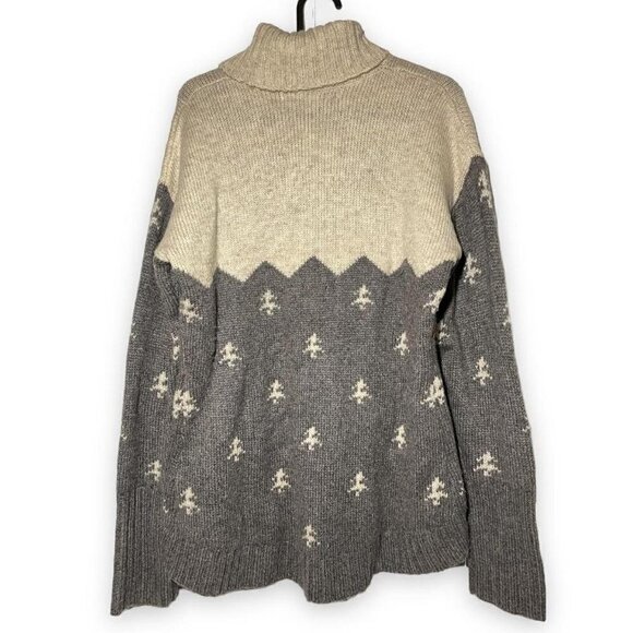 VINTAGE Woolrich Nordic Turtleneck Sweater size M - Picture 4 of 4